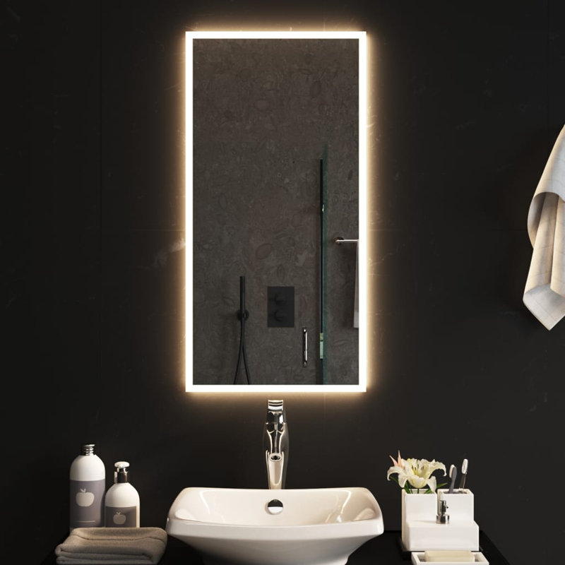 Metro Lane Led Bathroom Mirror, 40cm H x 80cm W