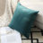 Solid Velvet Reversible Pillow Cover-2041353557-2044397499
