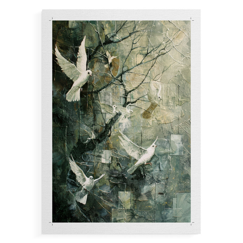 ANIMAUX Series XLVI - Impression sur toile seulement - NON CADRE, H 60 po x l 40 po