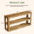 Solid Wood Console Table with 3-Tier Storage, 63" Long Farmhouse Narrow Entryway Sofa Table for Hallway, Living Room, Foyer, or Bedroom