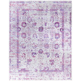 Overdyed One-of-a-Kind 8' 1" X 10' 3" Hand Knotted Area Rug