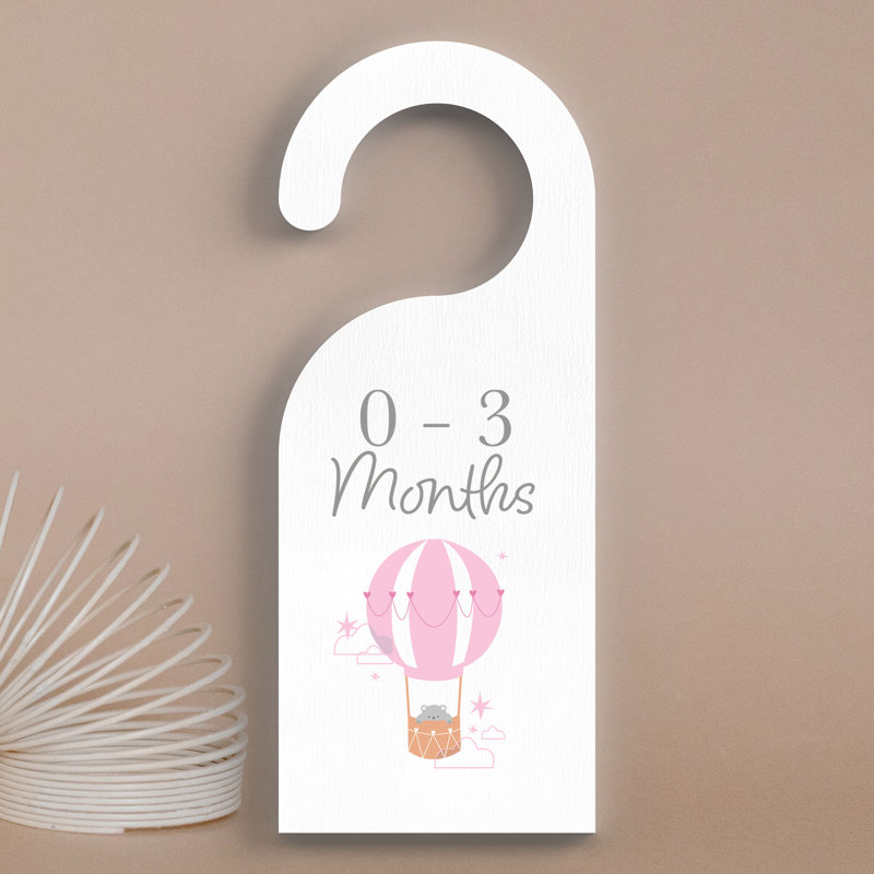 Nase Text & Numbers Box Signs & Plaques, White/Pink