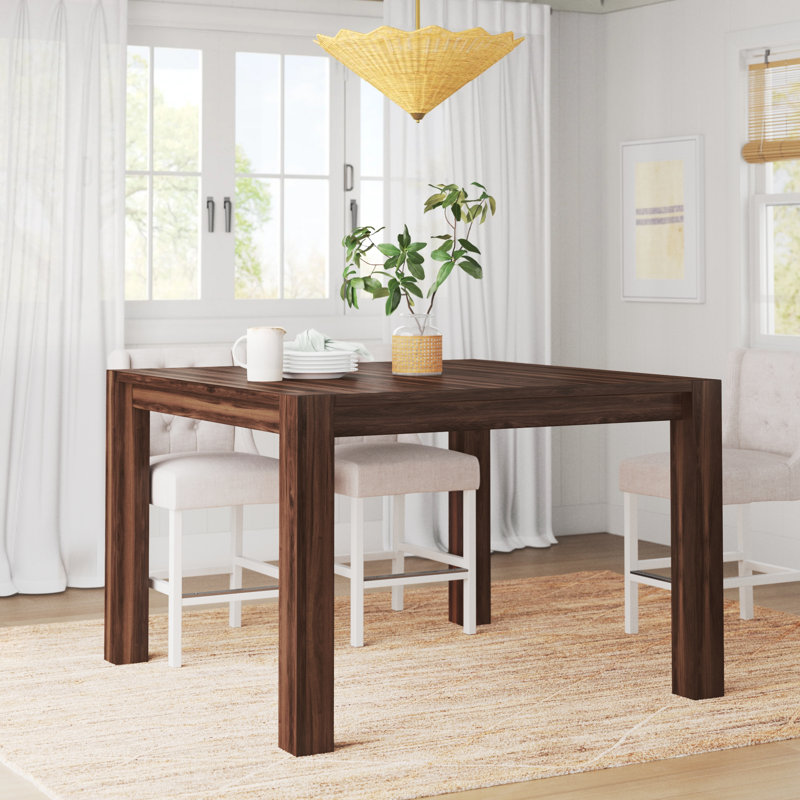 Kaicey Acacia Solid Wood Dining Table