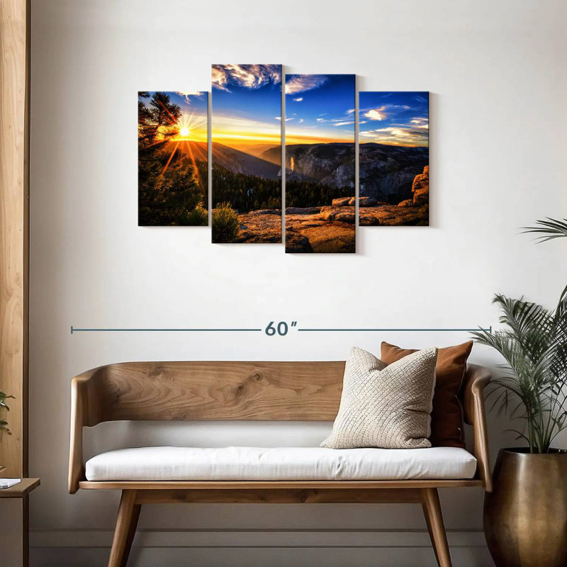 Alvord Canyonlands Sunrise, H 27 po x l 43 po
