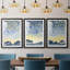 LANDSCAPES Series XLIV - Impression encadrée sur mesure de qualité supérieure - 3 pièces-1735791249-1735790959