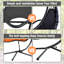 Venedocia 1 Person Hanging Chaise Lounger with Stand-1381339743