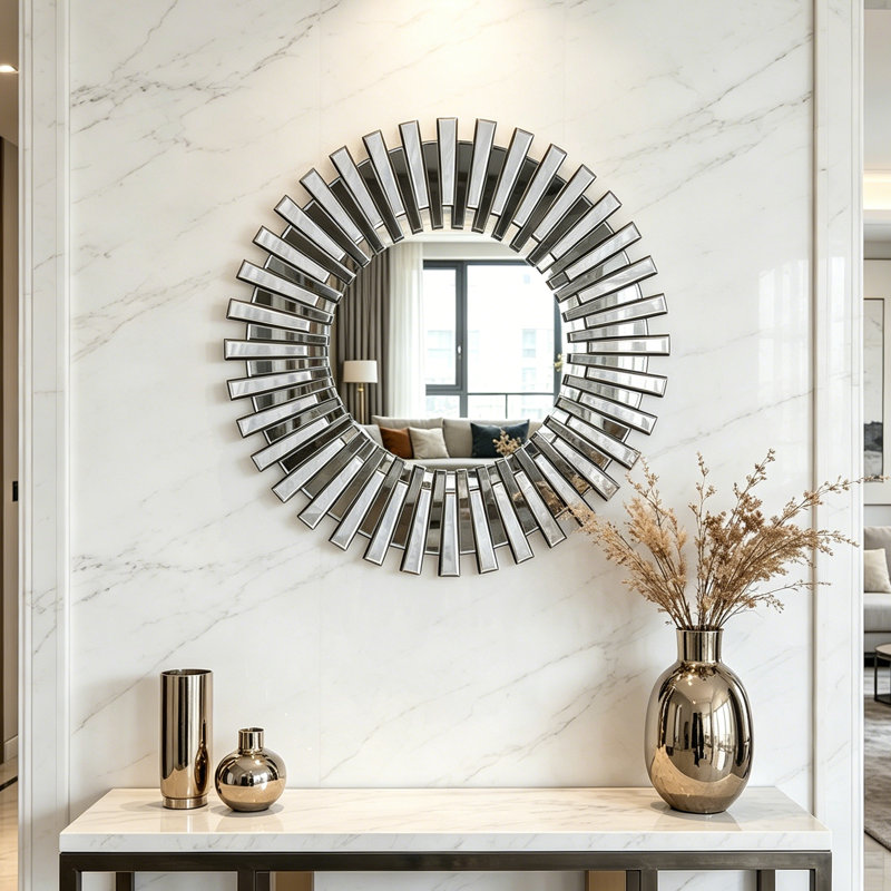 Miroir d'appoint Freelon, 31,5 po x 31,5 po