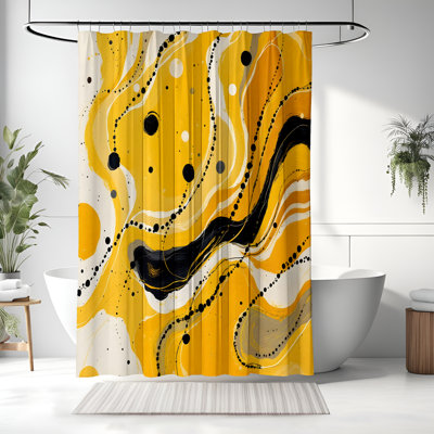 Shower Curtain w/ Bathmat