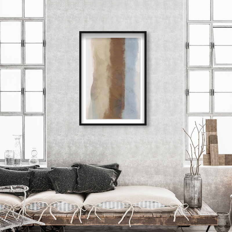 Color Fade Print by Oliver Gal, 31.5"H x 46.5"W, Black Shadowbox