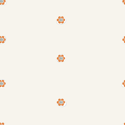 Rouleau de papier peint fleurs flottantes L 33 pi x l 20,5 po Yuki Osada