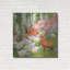 Art mural luxueux «Garden Pastels 2» par Shirley Novak, 36 po x 36 po