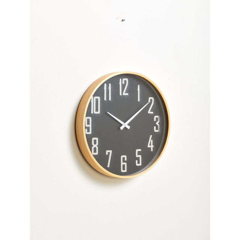 Amedori Wood Wall Clock