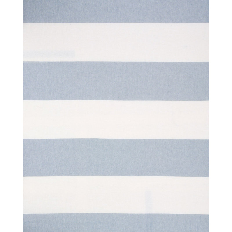 Vista Linen Stripe Casement Fabric, Sky/White