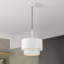 Luminaire suspendu blanc 1 lumière Acklin-117592172-117592178