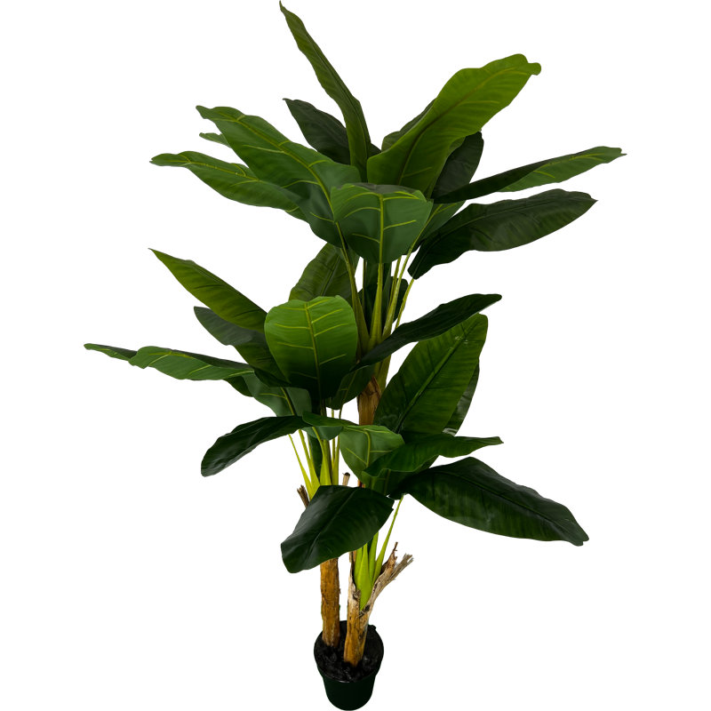 Plante artificielle banane 6 po fabriquée à la main Primrue