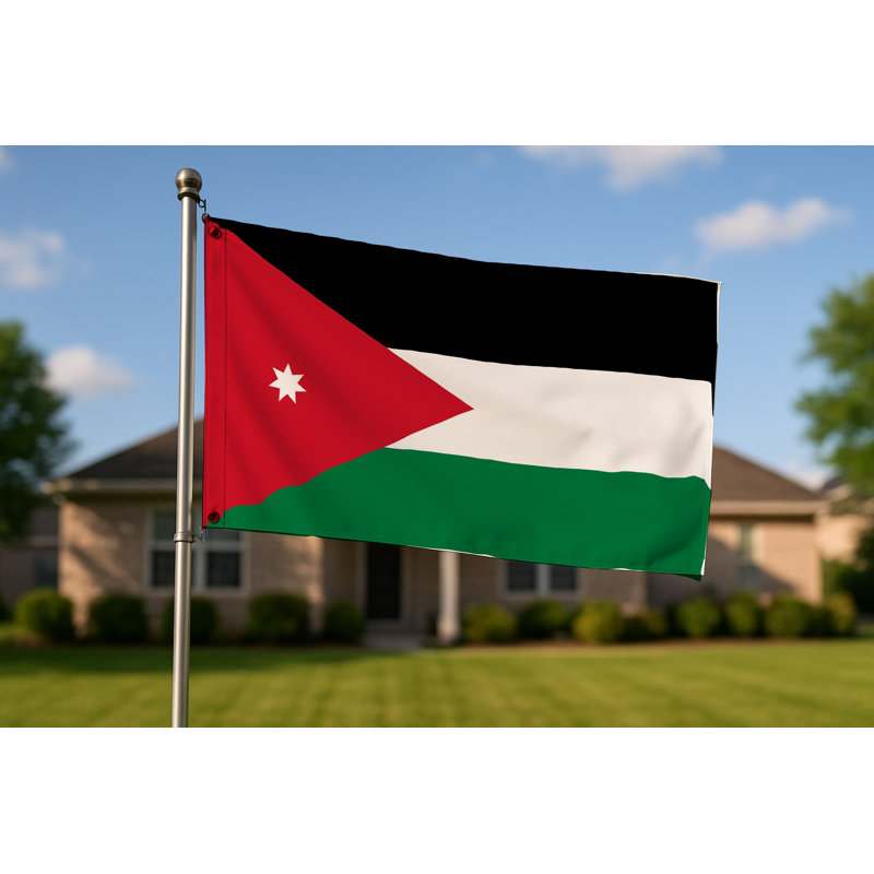 Drapeau jordanien — Drapeau