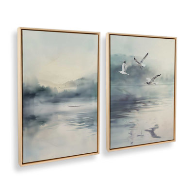 Misty Soar Set of 2 Canvas Prints