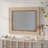 Vintage Carved Pattern Rectangular Wall Mirror