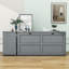 Grand lit escamotable avec bureau rotatif Calletano-542343844