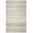 Hazelwood Hand Loomed Jute/Cotton Geometric Rug in Beige/Blue-1609988978