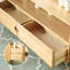 Table basse moderne entièrement en bois massif