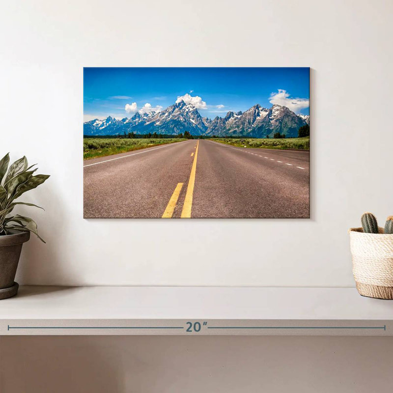 Alvord Grand Teton Road, H 8 po x l 12 po