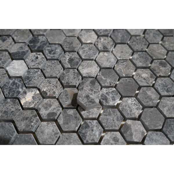1" x 1" Natural Stone Wall & Floor Mosaic Tile