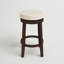 Baylis Swivel Upholstered Stool with Solid Wood Frame-19293859-44944665