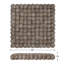  MODWOOL 8" Square Wool Trivet (Set of 2, Brown)-874649373