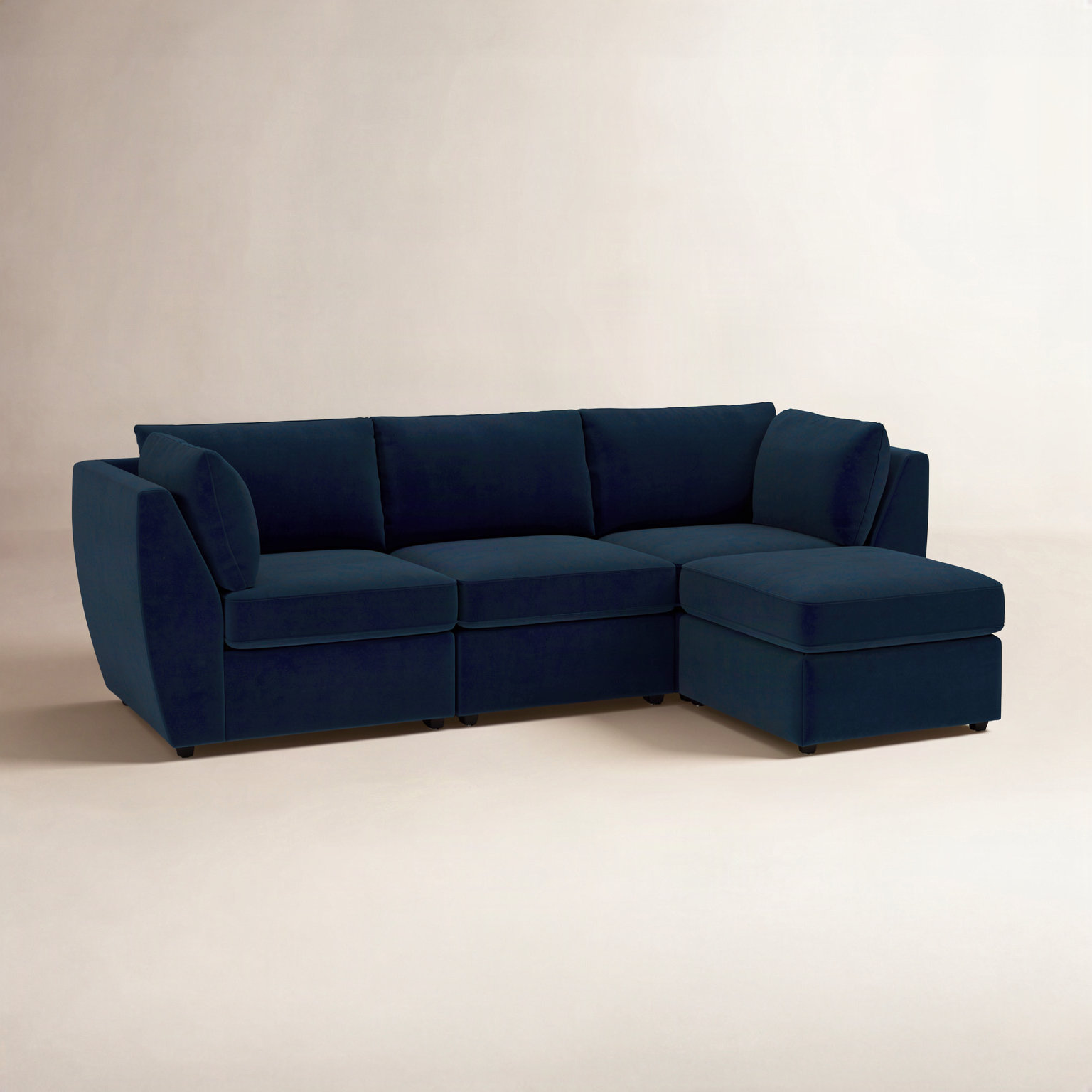 Caldwell 105" Modular Sofa, Bella Ink
