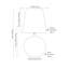 Mila Glass Table Lamp-102693831
