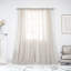 Paire de rideaux semi-transparents avec passe-tringle Rayna-73794889-73625234
