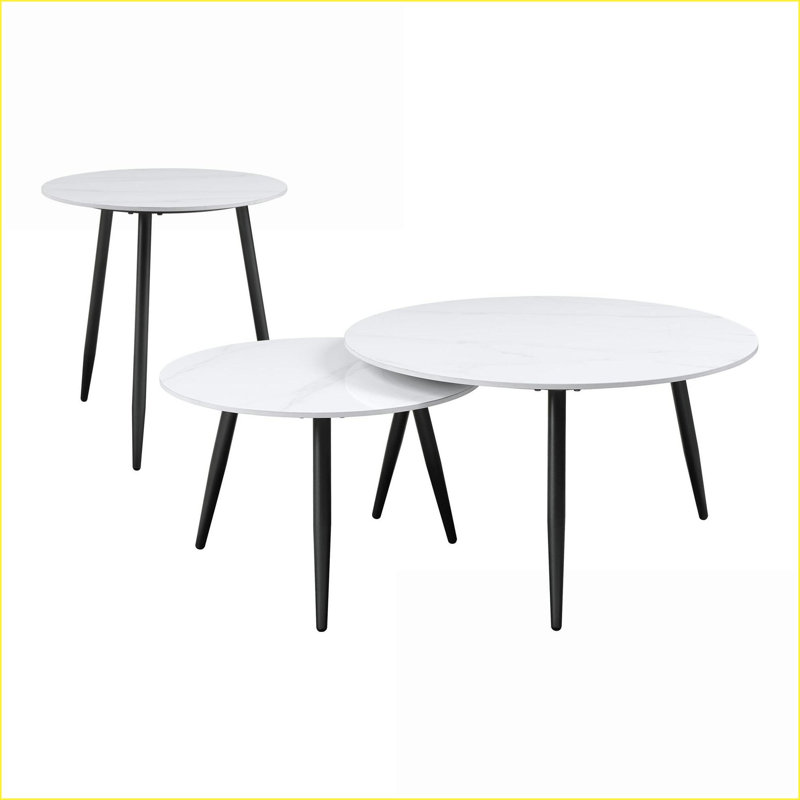 Ensemble de tables basses 3 pièces Modern