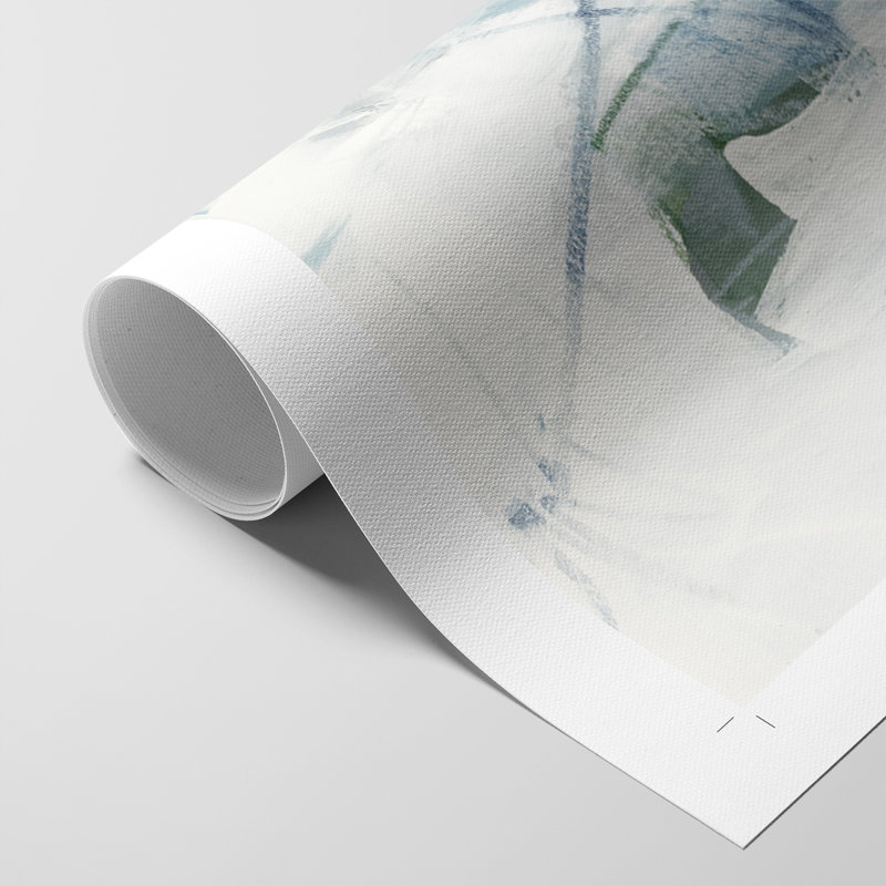 Ice Cavern II - Impression sur toile seulement - NON-CADRE, H 27 po x l 18 po