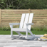 Leta Plastic Rocking Adirondack Chair