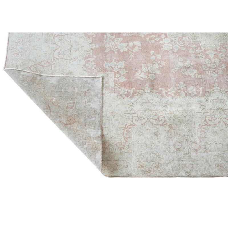 One-of-a-Kind Rectangle 9'8" X 12'9" Hand Knotted Area Rug