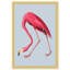 «Flamingo on Grey Ice» par Oliver Gal - impression encadrée-65634255-65634256