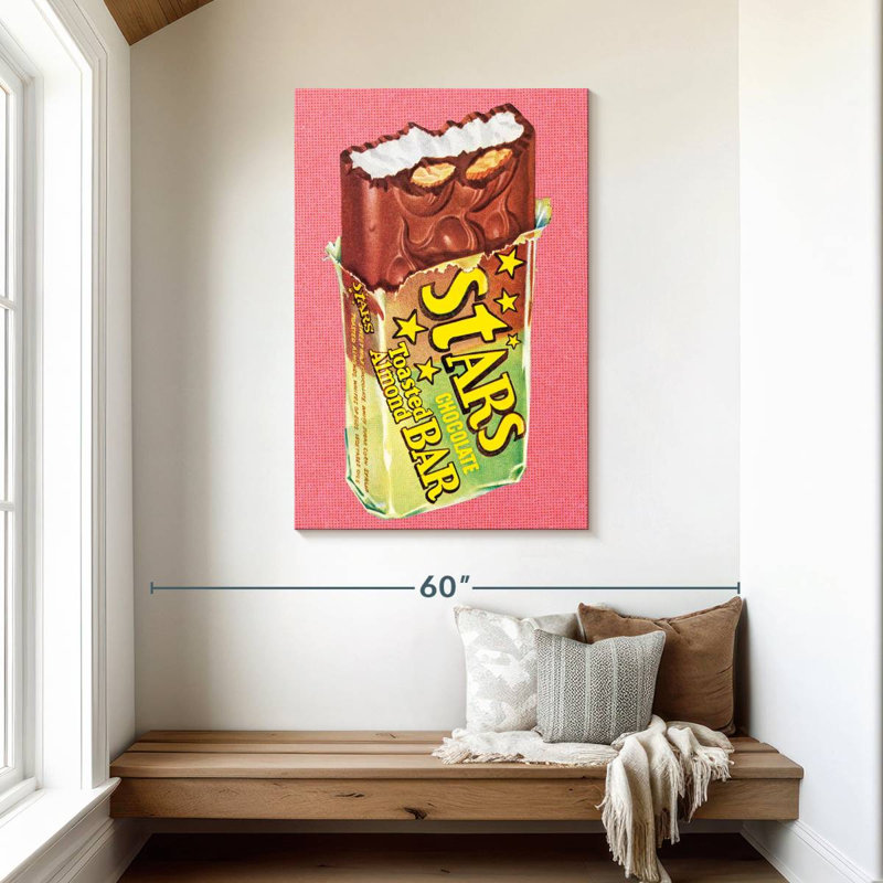Chocolate Bar, 45" H x 30" W