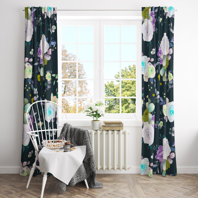 Hakeem Room Darkening Curtain Pair