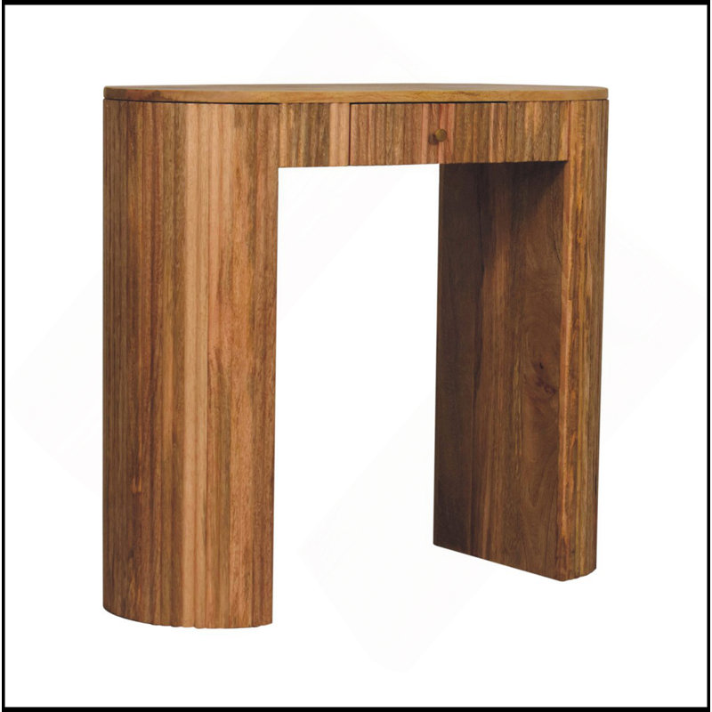 Solid Wood Soba Straight Console Table