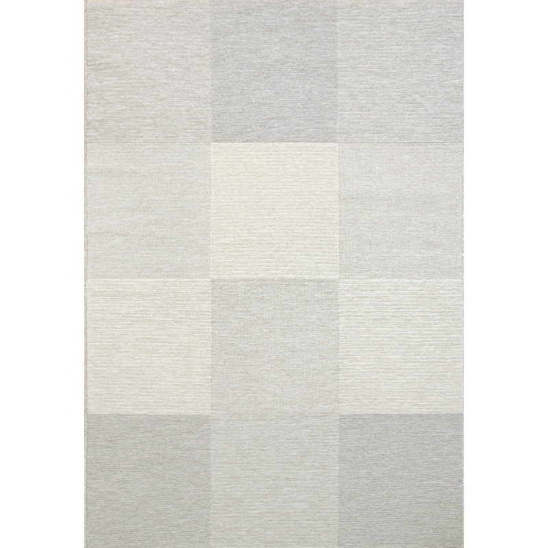 Schwartz Geometric Indoor / Outdoor Rug, Rectangle 6'7" x 9'6"