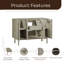 Base de meuble-lavabo simple 48 po Blakely-92319967