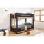 Mobilier de chambre à coucher au-dessus d'un lit superposé de style contemporain