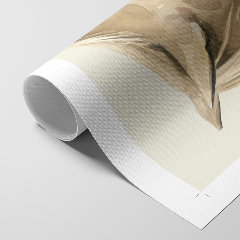 Golden Palomino II - Impression sur toile seulement - NON CADRE, H 18 po x l 12 po