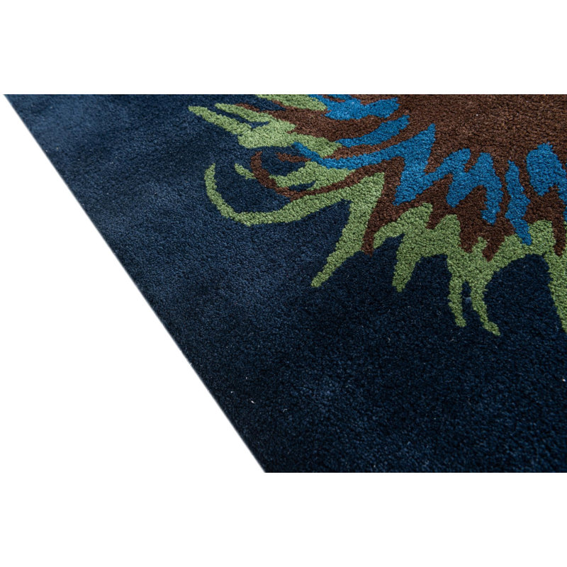 Tapis bleu marine Johansson