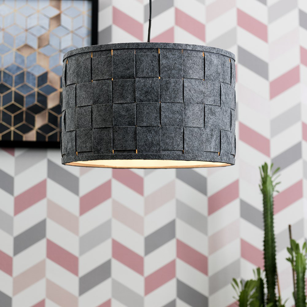 32cm Cotton Drum Lamp Shade