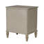 Table de chevet Victoria récupérée gris-1083342405