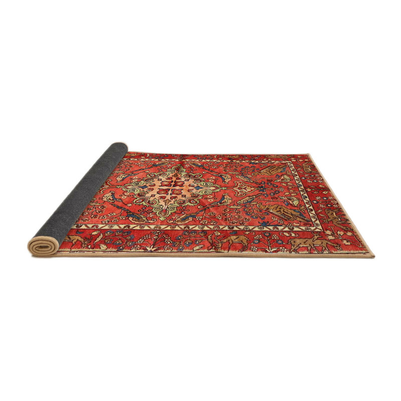 Barnhill Oriental Indoor Rug, Round 4'