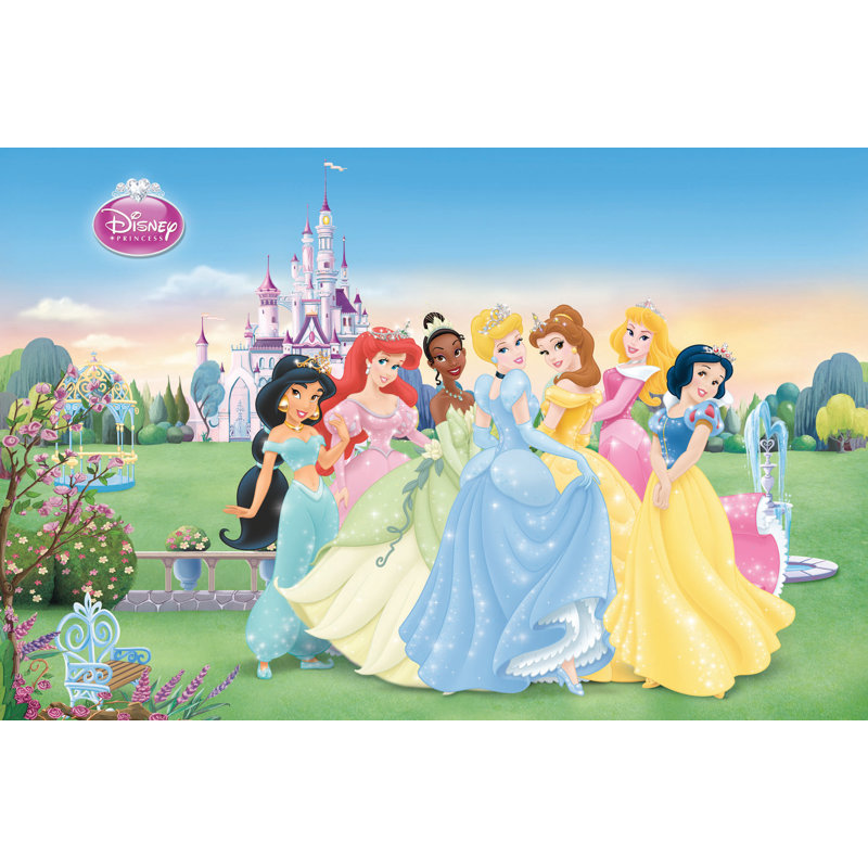 «disney princess-impression sur papier