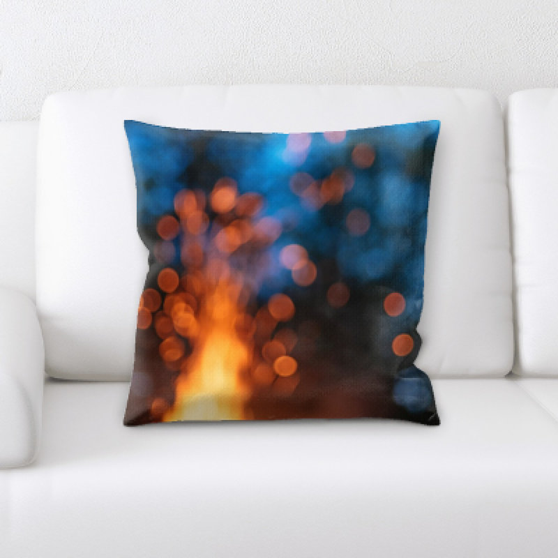 Microsuede Throw Pillow